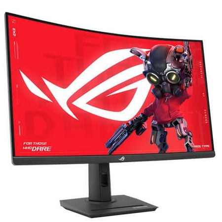 Asus 31.5" ROG STRIX USB Type-C Curved Gaming Monitor (XG32WCMS), Fast VA, 2560 x 1440, 1ms, 280Hz, HDR, VESA-0