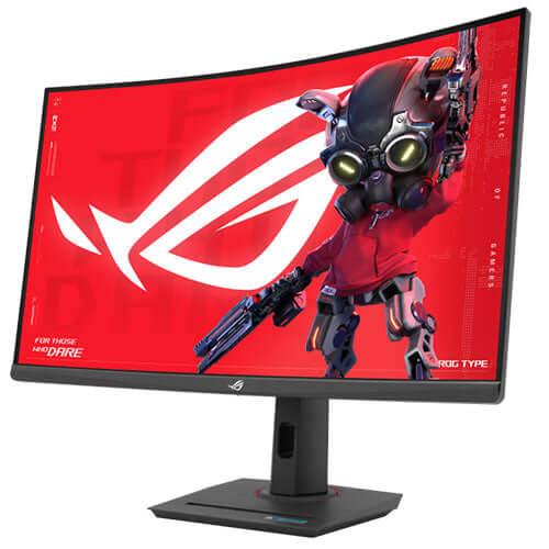 Asus 31.5" ROG STRIX USB Type-C Curved Gaming Monitor (XG32WCMS), Fast VA, 2560 x 1440, 1ms, 280Hz, HDR, VESA-1