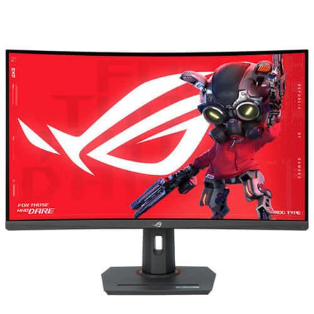 Asus 31.5" ROG STRIX USB Type-C Curved Gaming Monitor (XG32WCMS), Fast VA, 2560 x 1440, 1ms, 280Hz, HDR, VESA-3