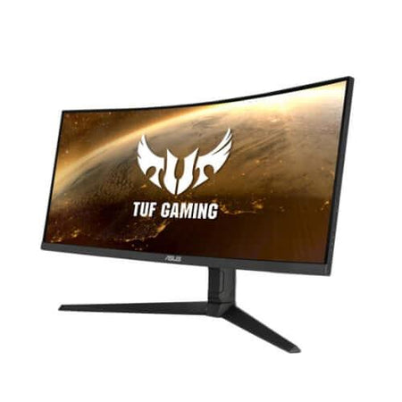 Asus TUF Gaming 34" WQHD Ultra-wide Curved Gaming Monitor (VG34VQL1B), 3440 x 1440, 1ms, 2 HDMI, 2 DP, USB, 165Hz, VESA-0