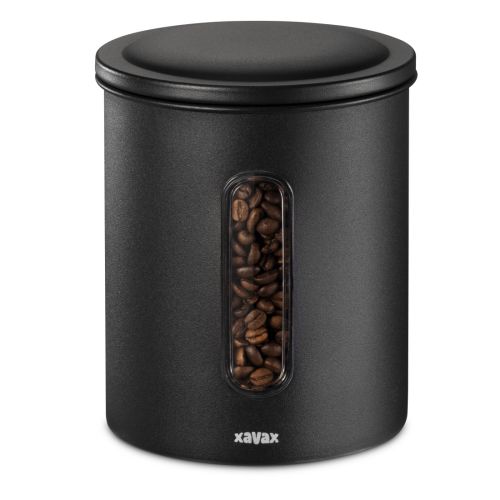 Hama Xavax Coffee Tin for 500g of Beans or 700g of Powder, Airtight, Aroma-tight-0