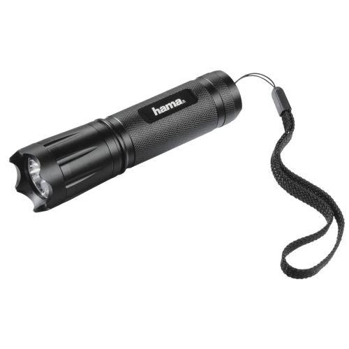 Hama Classic C-118 LED Torch, IP54 Splash/Dust Proof, Black-0