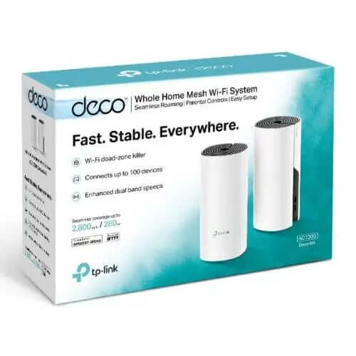 TP-LINK (DECO M4) Whole-Home Mesh Wi-Fi System, 2 Pack, Dual Band £ 86.14 X-Case