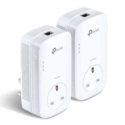 TP-LINK (TL-PA8010P KIT) AV1300 GB Powerline Adapter Kit, AV2, 1-Port, £ 50.99 X-Case