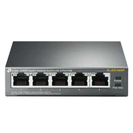 TP-LINK (TL-SG1005P) 5-Port Gigabit Unmanaged Desktop Switch, 4 Port £ 34.93 X-Case