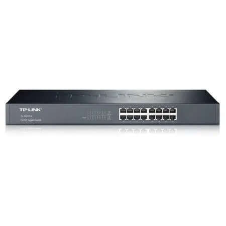 TP-LINK (TL-SG1016) 16-Port Gigabit Unmanaged Rackmount Switch, Steel £ 52.38 X-Case