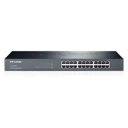 TP-LINK (TL-SG1024) 24-Port Gigabit Unmanaged Rackmount Switch, Steel £ 68.09 X-Case