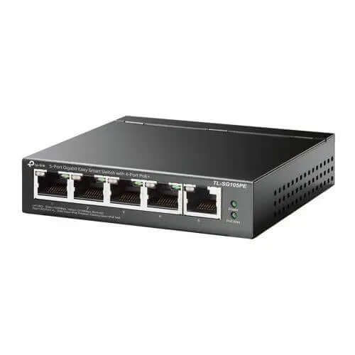 TP-LINK (TL-SG105PE) 5- Port Gigabit PoE Easy Smart Switch, 4-Port £ 40.74 X-Case