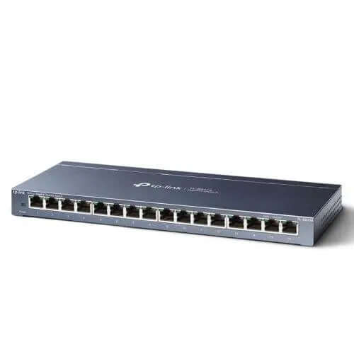 TP-LINK (TL-SG116) 16-Port Gigabit Unmanaged Desktop Switch, Steel £ 46.56 X-Case