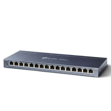 TP-LINK (TL-SG116) 16-Port Gigabit Unmanaged Desktop Switch, Steel £ 46.56 X-Case