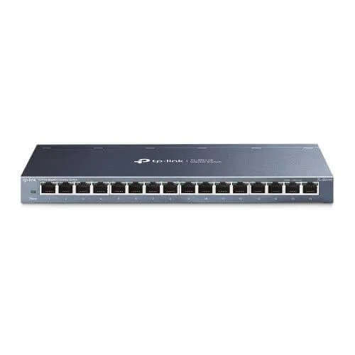 TP-LINK (TL-SG116) 16-Port Gigabit Unmanaged Desktop Switch, Steel £ 46.56 X-Case