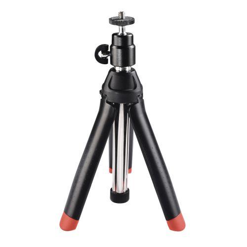 Hama Multi 4-in-1 Camera/Phone/GoPro/Selfie Table Tripod, Lightweight, 3-Way Ball Head, Telescopic Rod, 86cm Max Height-0