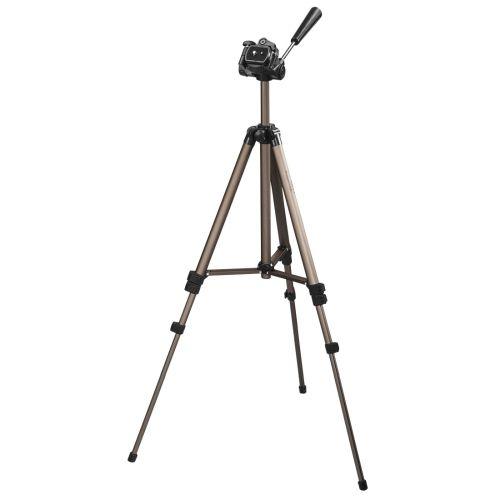 Hama Star 75 Camera Tripod, 3D Tilt Head, 125cm Max Height, 6.4mm Thread, Quick-Release Plate, Spirit Level, Bag-1