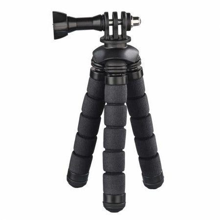 Hama Flex Phone/GoPro Mini-Tripod, 14cm Max Height, 360° Bendable Legs, Adjustable Centre Column-1