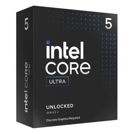 Intel Core Ultra 5 245KF CPU, 1851, 5.2GHz Turbo, 14-Core, 125W (159W Turbo), 24MB Cache, Overclockable, Arrow Lake, No Graphics, NO HEATSINK/FAN-0