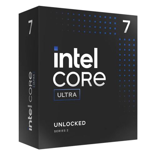 Intel Core Ultra 7 265K CPU, 1851, 5.5GHz Turbo, 20-Core, 125W (250W Turbo), 30MB Cache, Overclockable, Arrow Lake, NO HEATSINK/FAN-0