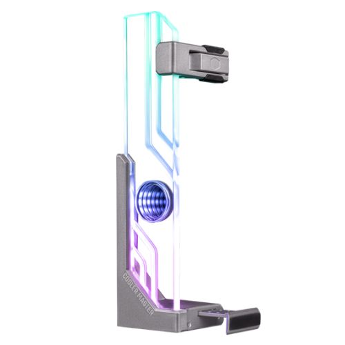 Cooler Master Atlas ARGB GPU Support Bracket, Infinity Mirror Design, Edge-Lit ARGB Tempered Glass, Aluminium Stand-1