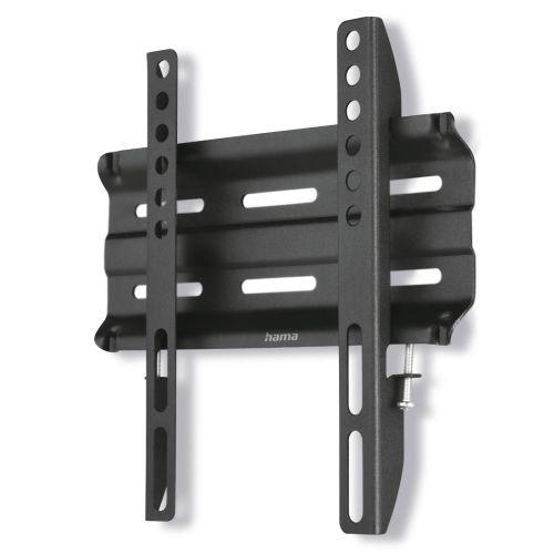 Hama TV Wall Bracket, Rigid, Up to 48" TVs, 25kg Max, VESA up to 200 x 200, Wall Spacing 2.3cm, Spirit Level-0