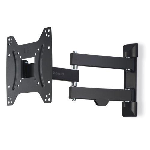 Hama MOTION TV Wall Bracket, Up to 48" TVs, 20kg Max, 2 Arms, Extendable, Tilt 5/15°, 180° Swivel, VESA up to 200 x 200-0