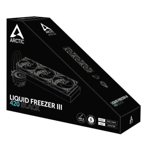 Arctic Liquid Freezer III 420mm Liquid CPU Cooler, P14 PWM PST Fans & PWM Controlled Pump-4