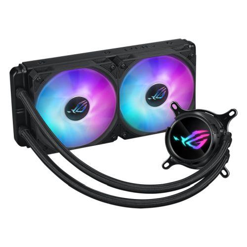 Asus ROG STRIX LC III 240 ARGB Liquid CPU Cooler, 240mm, 7th Gen v2 Asetek Pump, ARGB Fans, Rotatable Water Block-2