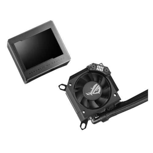 Asus ROG Ryujin III 360 ARGB 360mm Liquid CPU Cooler, 3x ROG ARGB Fans, Customisable 3.5" LCD Display, New Control Software, Black-4