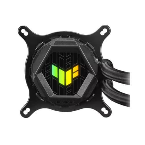 Asus TUF Gaming LC240 ARGB Liquid CPU Cooler, 240mm Radiator, ARGB Pump Head, 2 x ARGB PWM Fans-1