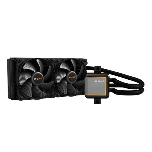 Be Quiet! Silent Loop 2 240mm ARGB Liquid CPU Cooler, Dampened & Adjustable Pump, 2 x 12cm Silent Wings 3 PWM Fans-0