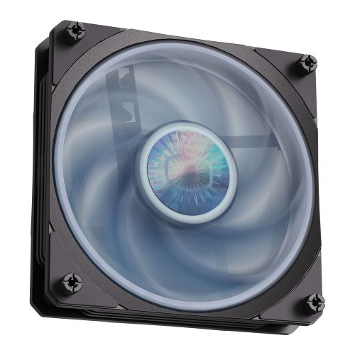 Cooler Master PL240 Flux ARGB 240mm Liquid CPU Cooler, 2x ARGB PWM Fans, RGB Pump Head, RGB Controller, Black-3