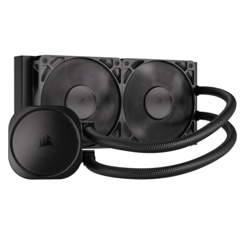 Corsair NAUTILUS 240 RS Liquid CPU Cooler, RS120 Magnetic Dome Fans, Daisy-Chain Connections, Black-0