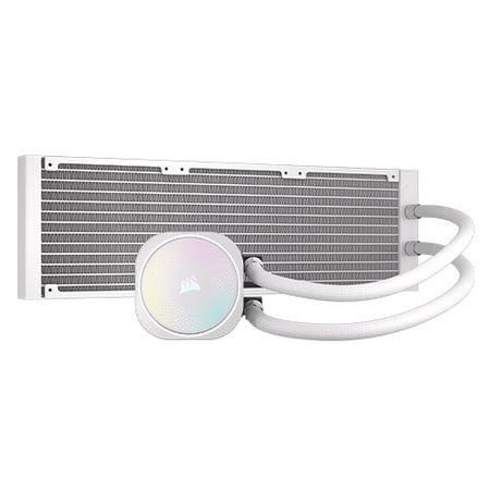 Corsair NAUTILUS 360 RS ARGB Liquid CPU Cooler, RS120 ARGB Magnetic Dome Fans, RGB Pump, Daisy-Chain Connections, White-1