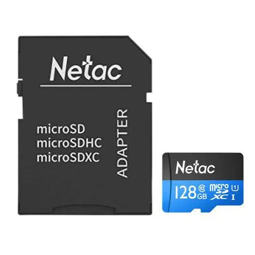 Netac P500 128GB MicroSDXC Card with SD Adapter, U1 Class 10, Up to £ 6.97 X-Case