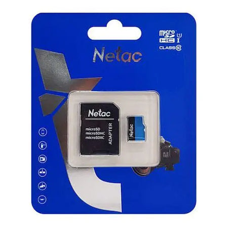 Netac P500 32GB MicroSDHC Card with SD Adapter, U1 Class 10, Up to £ 2.52 X-Case