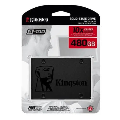 Kingston 480GB SSDNow A400 SSD, 2.5", SATA3, R/W 500/450 MB/s, 7mm - £ 29.03 X-Case