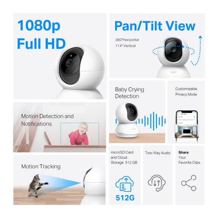 TP-LINK TAPO C200P2 Wi-Fi Security Camera 2-Pack £ 40.16 X-Case