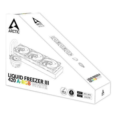 Arctic Liquid Freezer III A-RGB 420mm - White CPU Cooler £ 78.11 X-Case