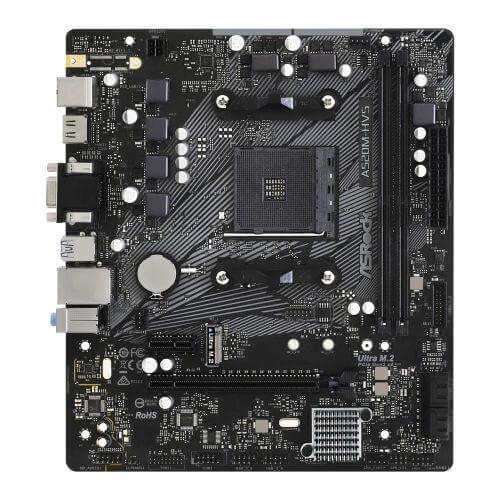 Asrock A520M-HVS, AMD A520, AM4, Micro ATX, 2 DDR4, VGA, HDMI, M.2 - £ 41.24 X-Case