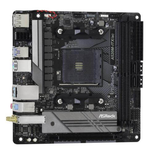 Asrock A520M-ITX/AC, AMD A520, AM4, Mini ITX, 2 DDR4, HDMI, DP, AC £ 84.66 X-Case