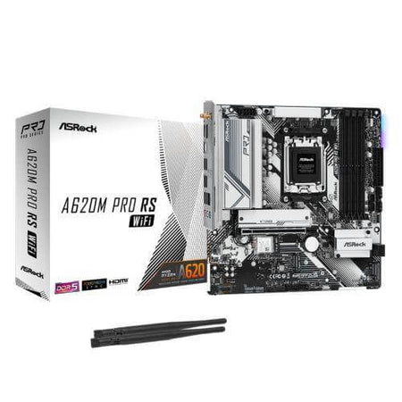 Asrock A620M PRO RS WIFI: AM5, DDR5, Wi-Fi 6E £ 108.68 X-Case