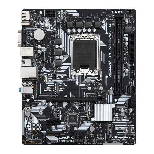 Asrock B760M-HDV/M.2 D4 - Ultimate Micro ATX Board £ 75.02 X-Case