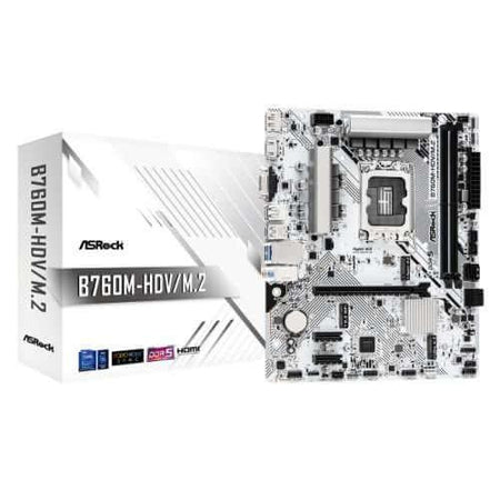 Asrock B760M-HDV/M.2 Micro ATX Motherboard £ 79.64 X-Case