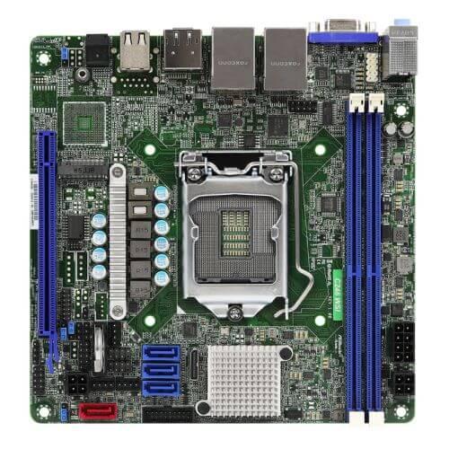 Asrock Rack C246 WSI Server Board - Mini ITX Intel C246 £ 191.63 X-Case