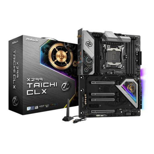 Asrock X299 TAICHI CLX, Intel X299, 2066, ATX, 8 DDR4, SLI/XFire, AX £ 339.93 X-Case