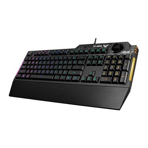 Asus TUF GAMING K1 RGB Keyboard with Volume Knob, 19-key Rollover, £ 41.24 X-Case