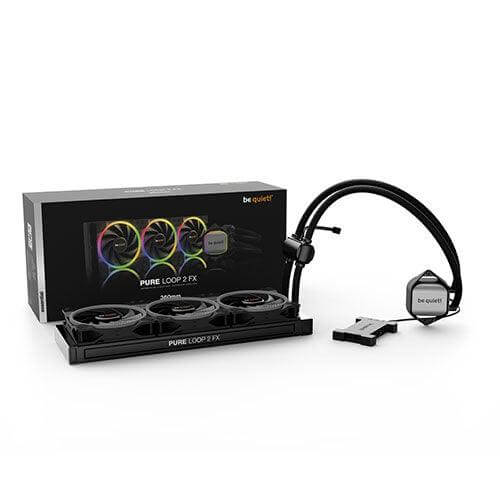 Be Quiet! Pure Loop 2 FX RGB 360mm Liquid CPU Cooler, 3 x 12cm Light £ 107.76 X-Case