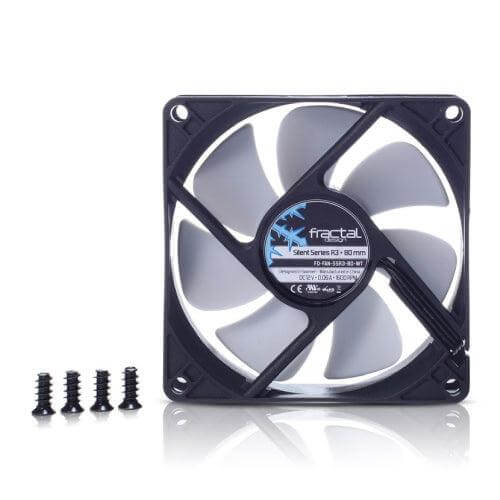 Fractal Design Silent Series R3 8cm Case Fan, 7 Blades, Rifle Bearing, £ 4.75 X-Case