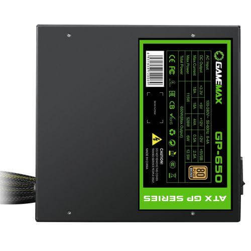 GameMax 650W GP650 PSU - 80+ Bronze, Silent Fan £ 33.37 X-Case