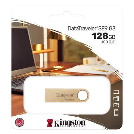 Kingston 128GB DataTraveler SE9 G3 - USB 3.2 Flash Drive £ 10.00 X-Case