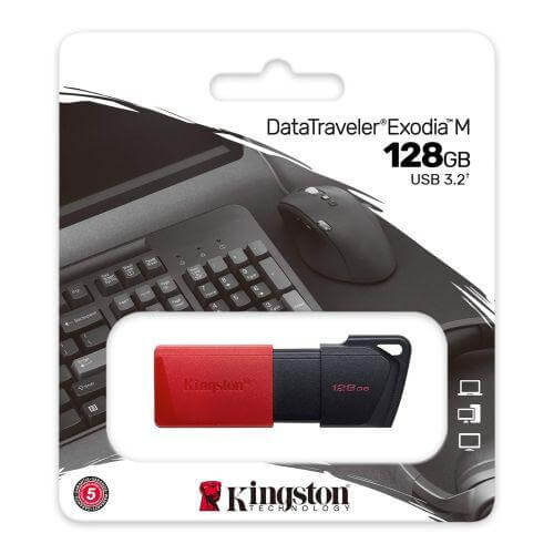 Kingston 128GB USB 3.2 Gen1 Exodia M - Fast & Durable £ 5.81 X-Case