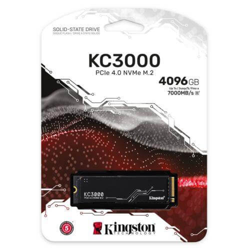 Kingston 4TB KC3000 SSD - Max Speed & Reliability £ 291.97 X-Case